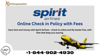 online check in policy with fees