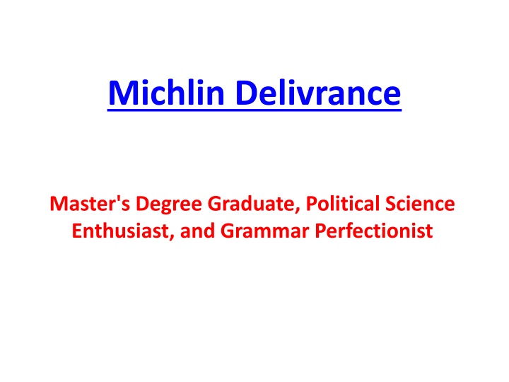 michlin delivrance