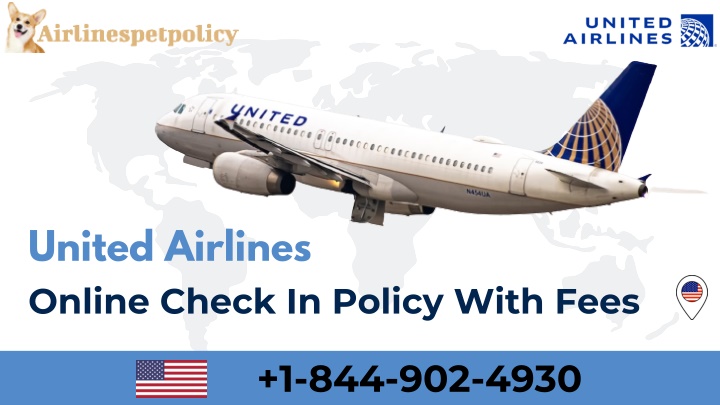 united airlines online check in policy with fees