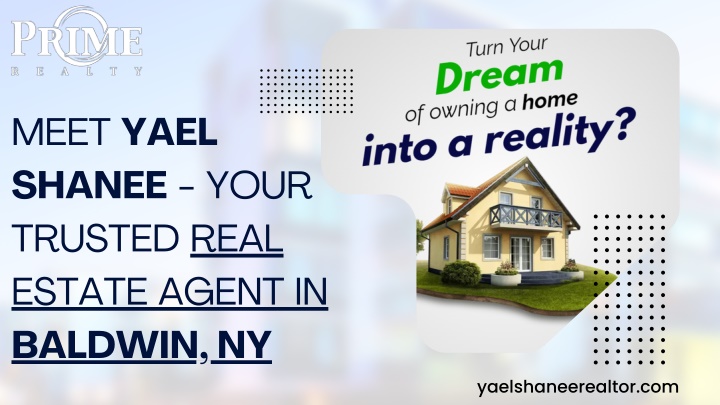 meet yael shanee your trusted real estate agent