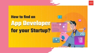 How to find an App Developer for your Startup?