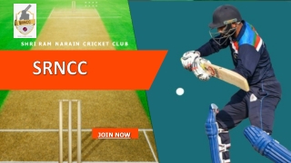 Cricket Academy Admission - SRNCC