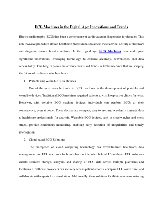 ECG Machines in the Digital Age_ Innovations and Trends