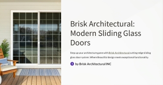 Experience the Magic of Sliding Glass Door Systems