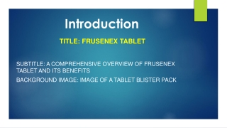 Buy Frusenex tablet,Frusenex tablet online, Buy furosemide tablet online