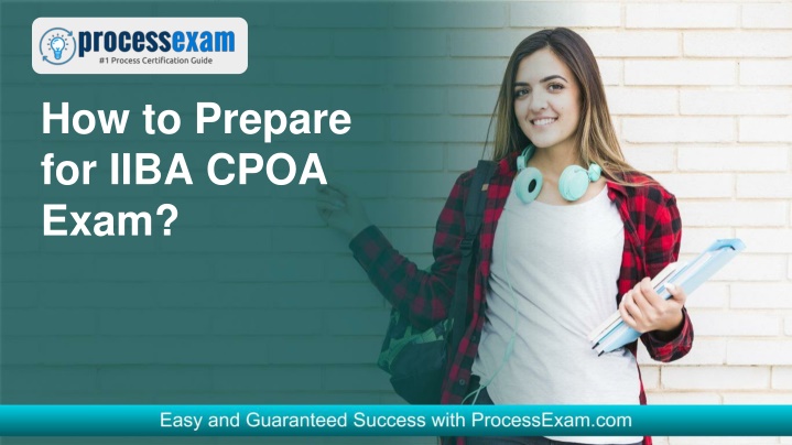 how to prepare for iiba cpoa exam