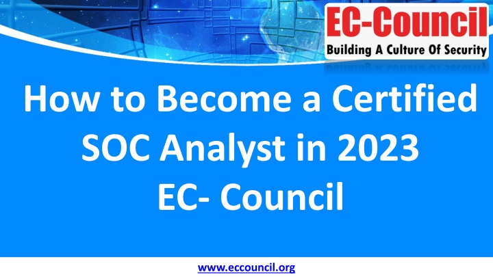 how to become a certified soc analyst in 2023