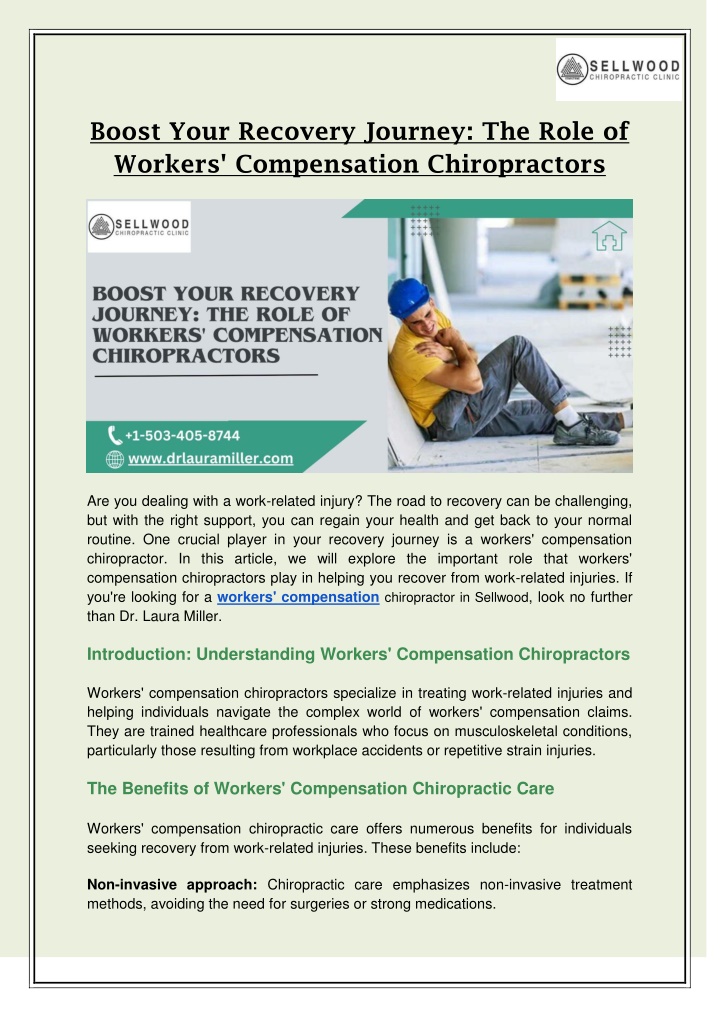 boost your recovery journey the role of workers