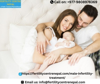 Who provide the best male infertility treatment in Nepal?