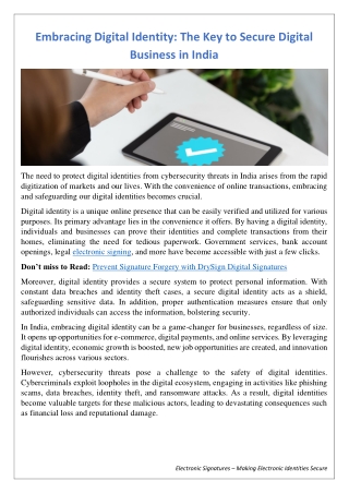 embracing digital identity the key to secure