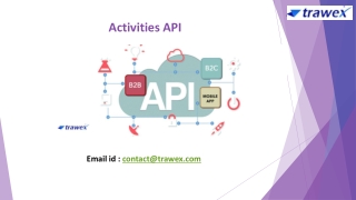 Activities API