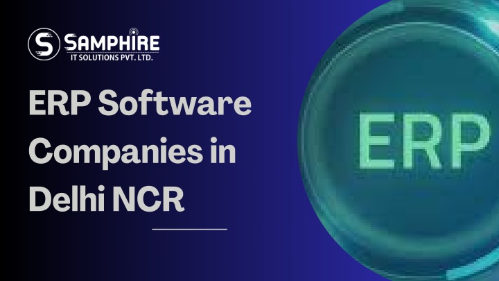 erp software companies in delhi ncr