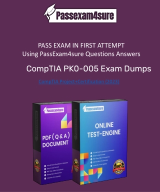 First Attempt Guaranteed Success in CompTIA PK0-005 Exam |Passexam4sure