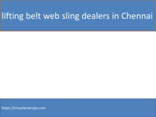 Chain dealers in Chennai