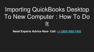 Importing QuickBooks Desktop To New Computer _ How To Do It