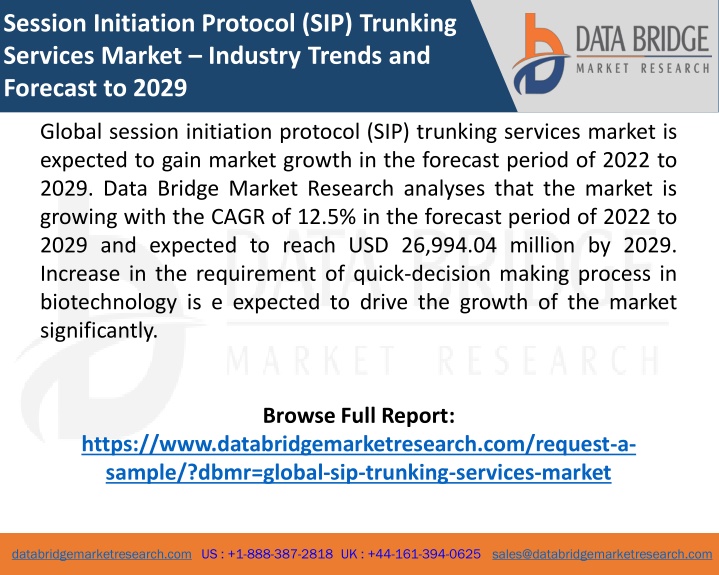 session initiation protocol sip trunking services