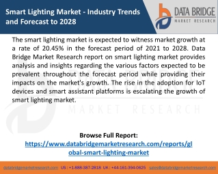 smart lighting market industry trends