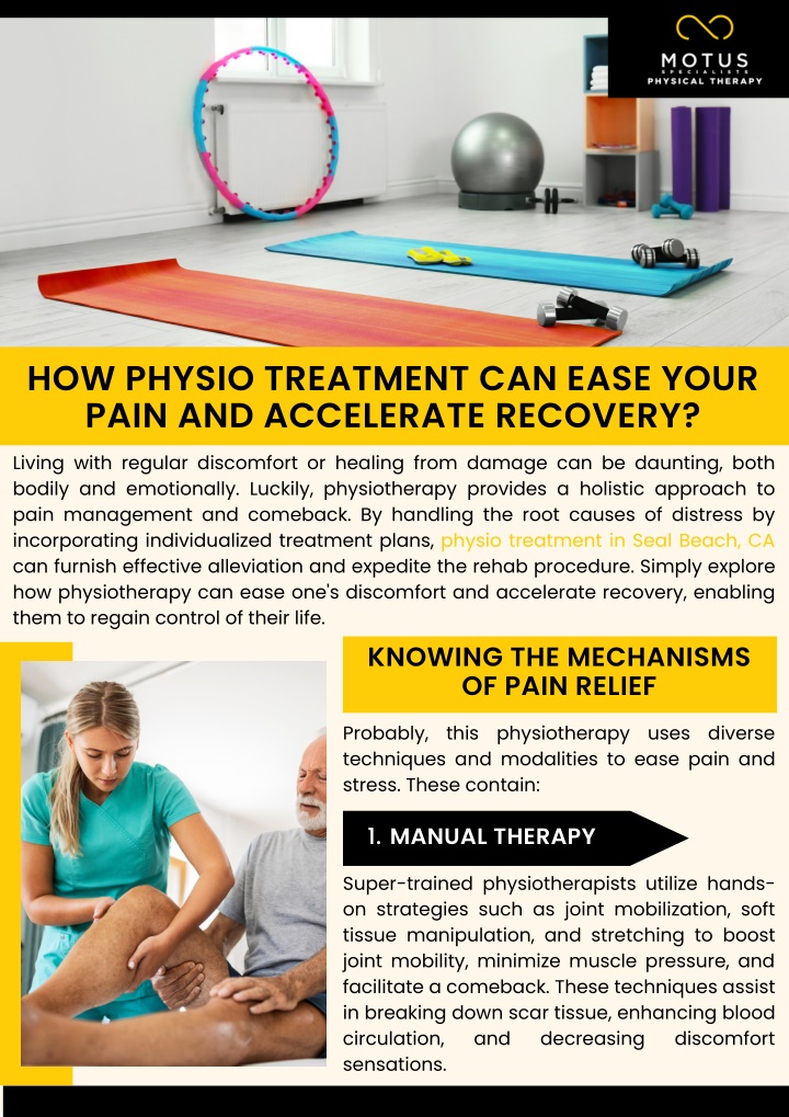 how physio treatment can ease your pain