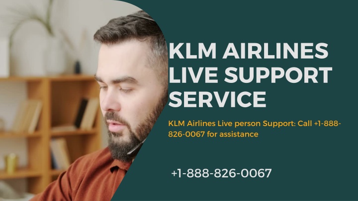 klm airlines live support service