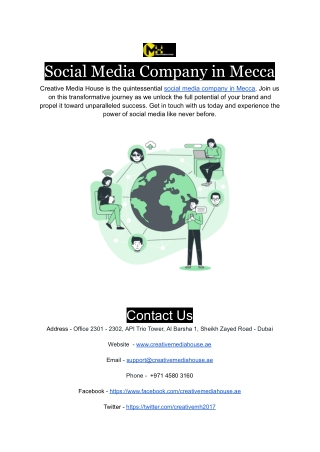 Social Media Company in Mecca