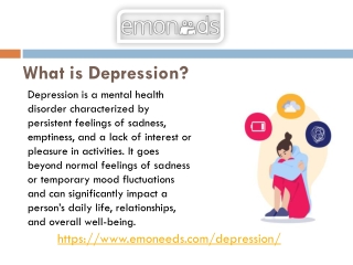 what is depression depression is a mental health