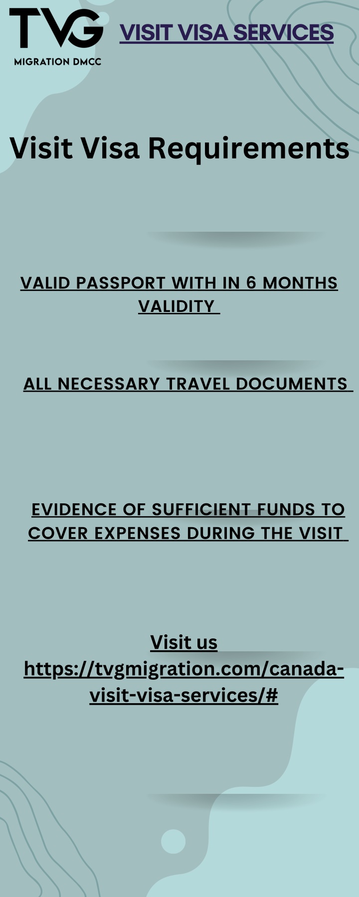 visit visa services