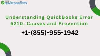 Understanding QuickBooks Error 6210 Causes and Prevention