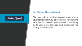 Buy Original Abstract Artwork Studioelwood.com.au