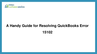 Fixing QuickBooks Error 15102_ Simple Steps for Quick Resolution