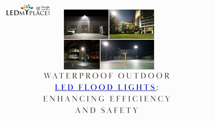 waterproof outdoor led flood lights enhancing