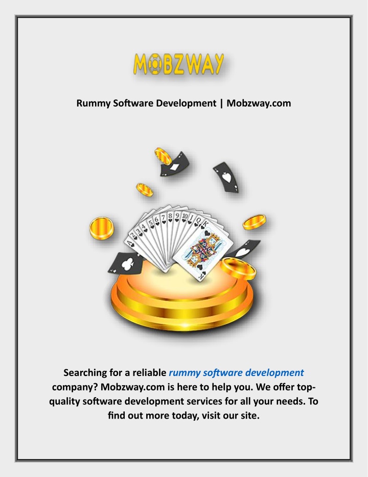 rummy software development mobzway com