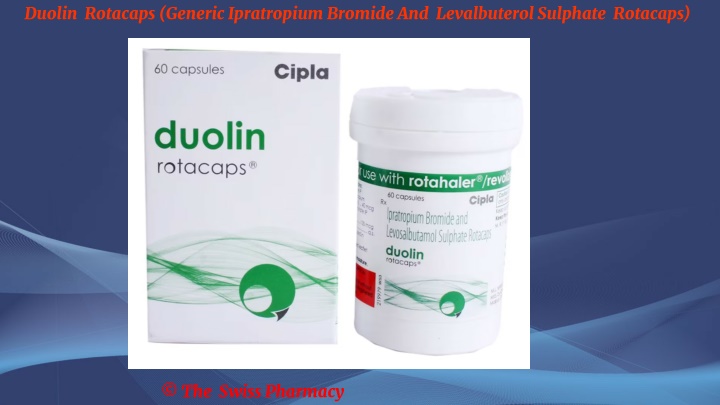 duolin rotacaps generic ipratropium bromide