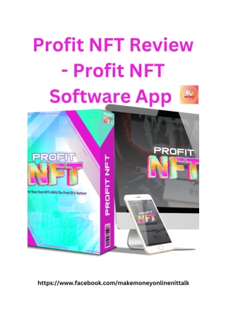 Profit NFT Review - Profit NFT Software App