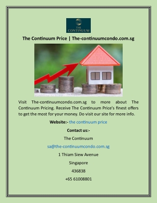 The Continuum Price  The-continuumcondo.com.sg