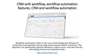 crm with workflow, workflow automation features, crm and workflow automation