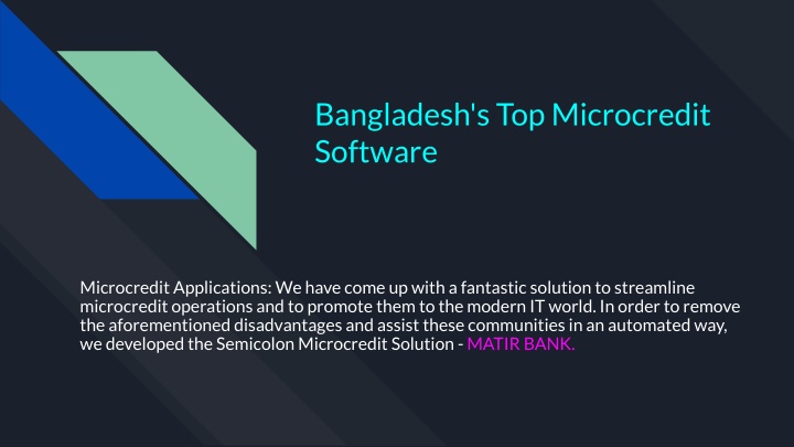 bangladesh s top microcredit software