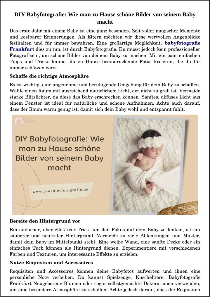 diy babyfotografie wie man zu hause sch ne bilder