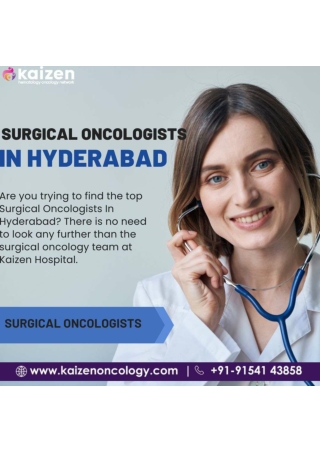 surgical oncologists in Hyderabad