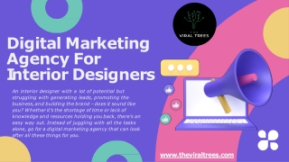 Best digital marketing agency for interior designers