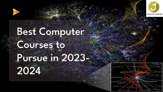 Best Computer Courses to Pursue in 2023-2024