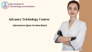 Advance Trichology Course pune