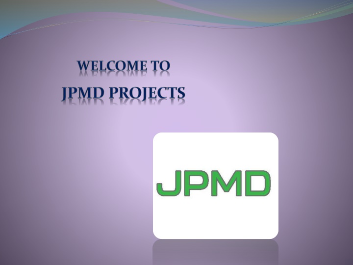 welcome to jpmd projects