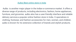 Best online Store in India (1) (1)