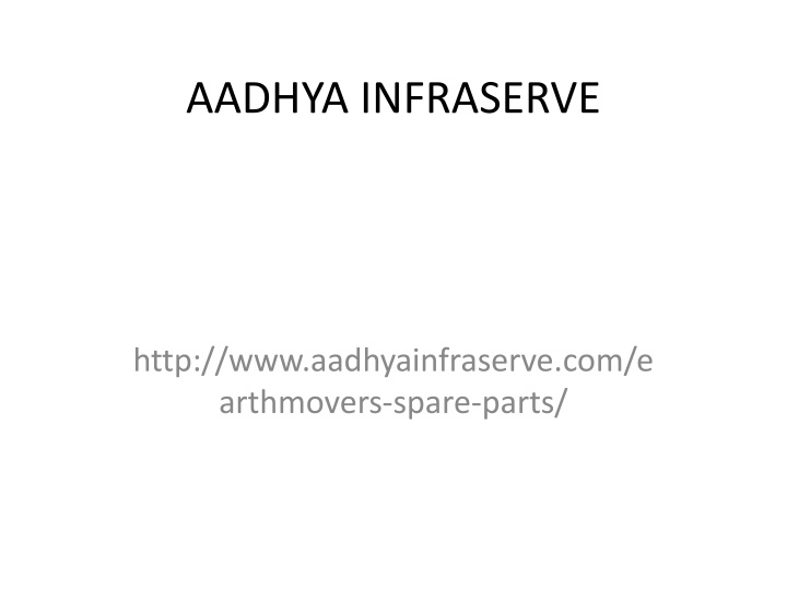 aadhya infraserve