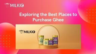 Where do you buy ghee