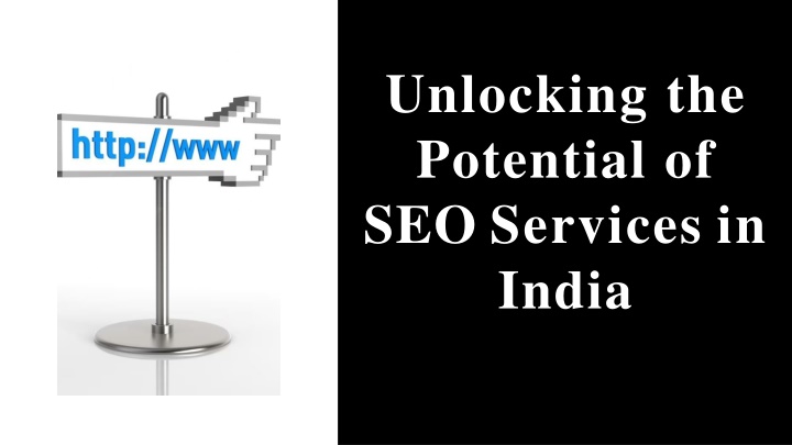 unlocking the potential of seo services in india
