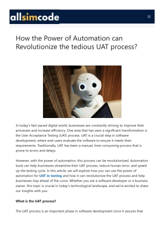 how the power of automation can revolutionize