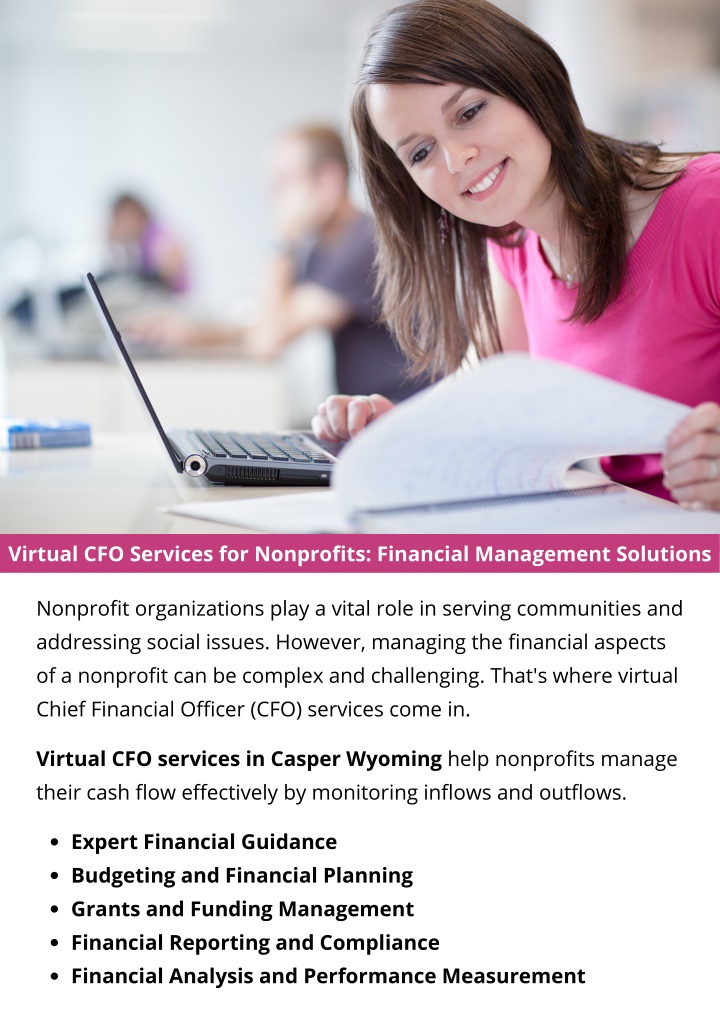 virtual cfo services for nonprofits financial