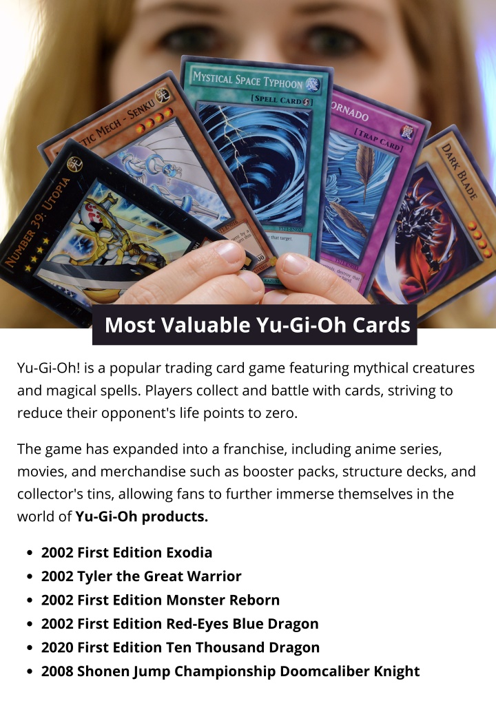 most valuable yu gi oh cards