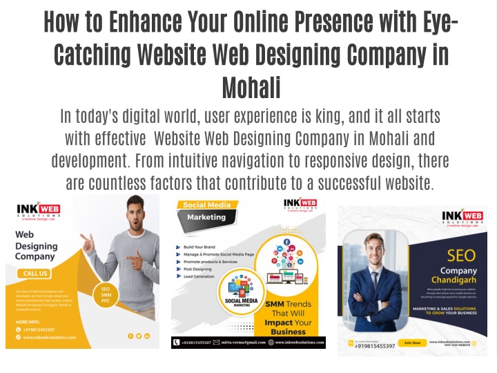 how to enhance your online presence with